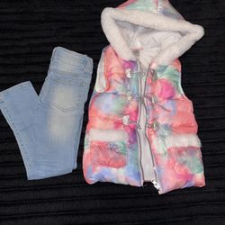 5T Vest And Jeans