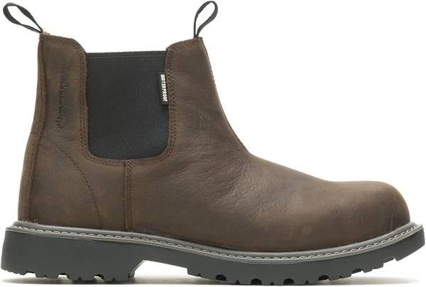 NEW SZ 7.5 Men Work Boot Wolverine Floorhand Romeo Steel Toe Waterproof Chelsea Boot