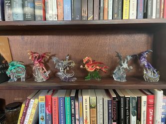 6 Dragon Figurines