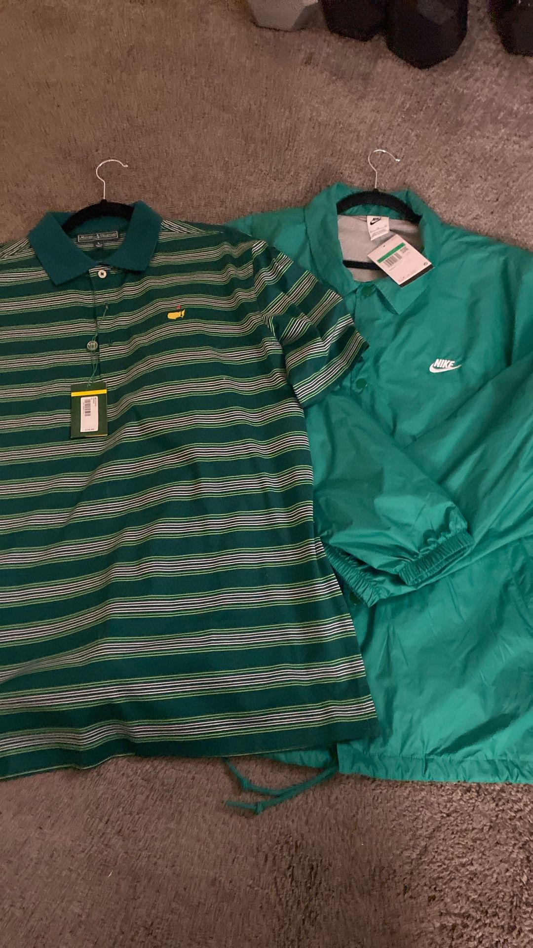 Brand new Nike jacket size extra large brand new shirt size large $60 for both