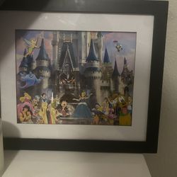 Disney Magic Kingdom Picture Frame