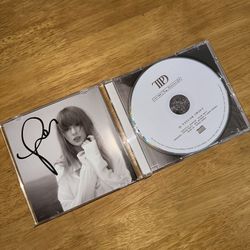 Taylor Swift Signed CD - TTPD