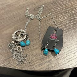 Necklace And Earrings 
