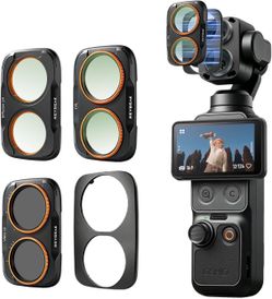 REYGEAK Magnetic ND Filter Kit for DJI Osmo Pocket 4P