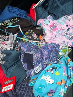 Large Lot of Mixed Brand Medical Scrubs