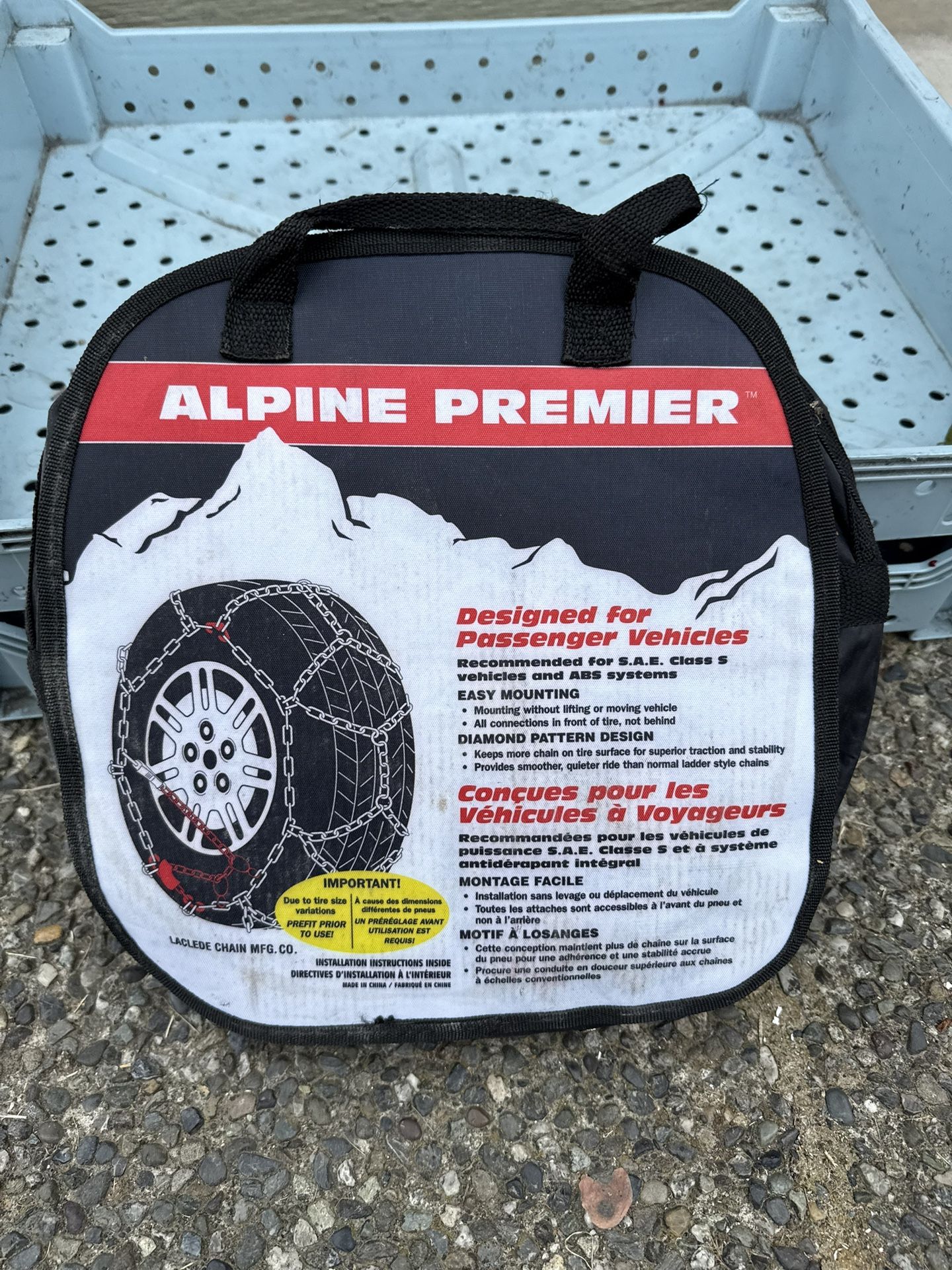 Alpine Premier SNOW CHAINS