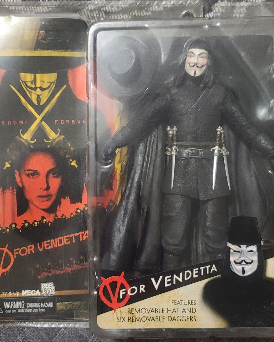NECA V for Vendetta Action Figure
