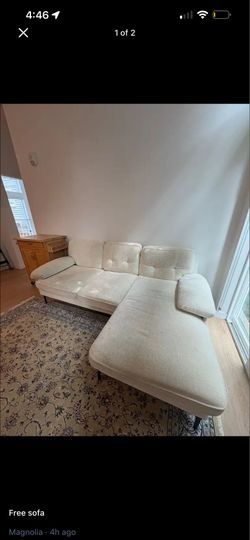 L shaped sofa