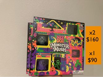 (2) new needoh halloween calendar factory sealed