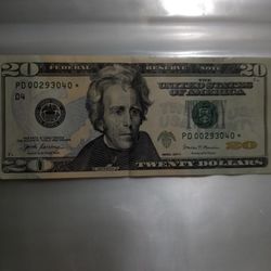 Billete de $20. para Colecionist