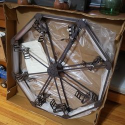 32" Pottery Barn Metal Ferris Wheel