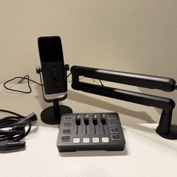 FiFine Mic and Mixer