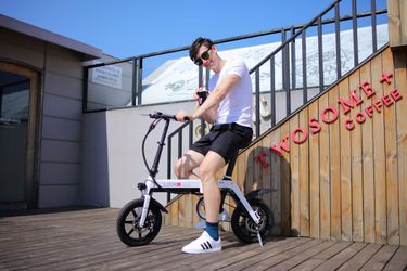 GlareWheel Foldable Electric Bike Urban Fashion High Speed 20mph