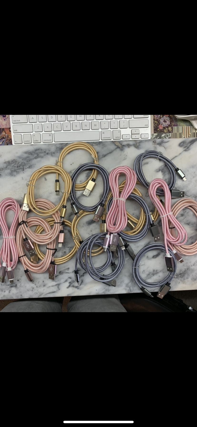 BRAND NEW IPHONE AND ANDROID CHARGERS $6