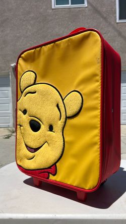WALT DISNEY POOH BEAR ROLLING SUITCASE CARRY ON LUGGAGE