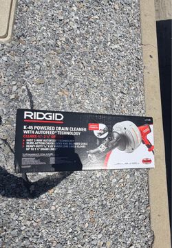 RIDGID K-45 Powered Drain Cleaner