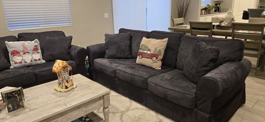 Dark Blue Couch