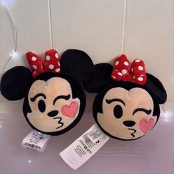 Minnie Mouse Emoji Double Sided Plush