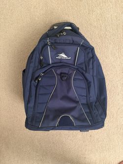 High Sierra Rolling Backpack