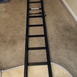 Tactical fourteen foot fold up ladder