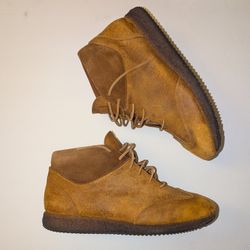 Mens Leather Sneakers D.Caged Size 9 - 9.5 