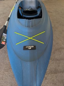 Brand New Quest Canyon 100 Kayak + Ozark Trail Paddle (Tags On)