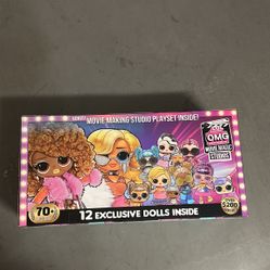 OMG Movie Magic Studios Playset 12 Dolls
