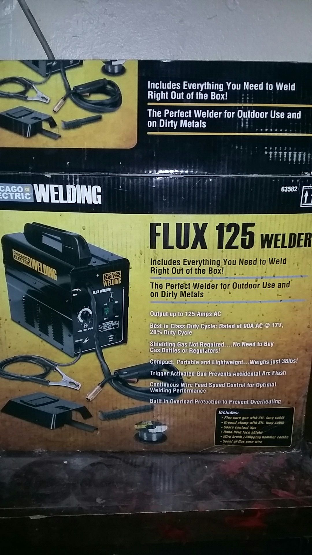 Chicago Electric : Flex 125 Welder