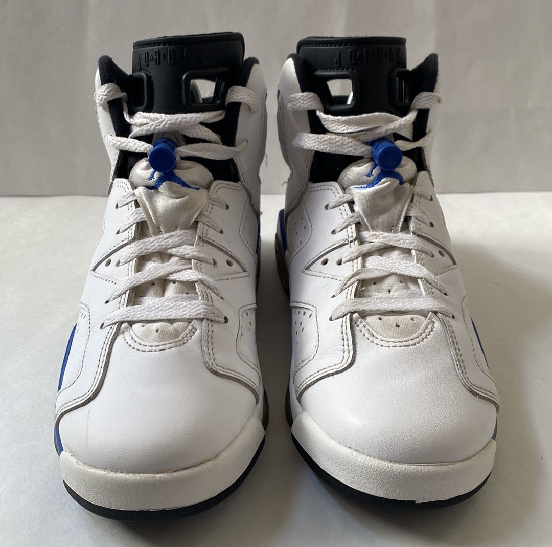 Nike Air Jordan 6 Retro GS ‘Sport Blue’ (384665 107) Shoes Size: 6.5 Y ...