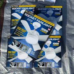 Bell Howell socket fan light
