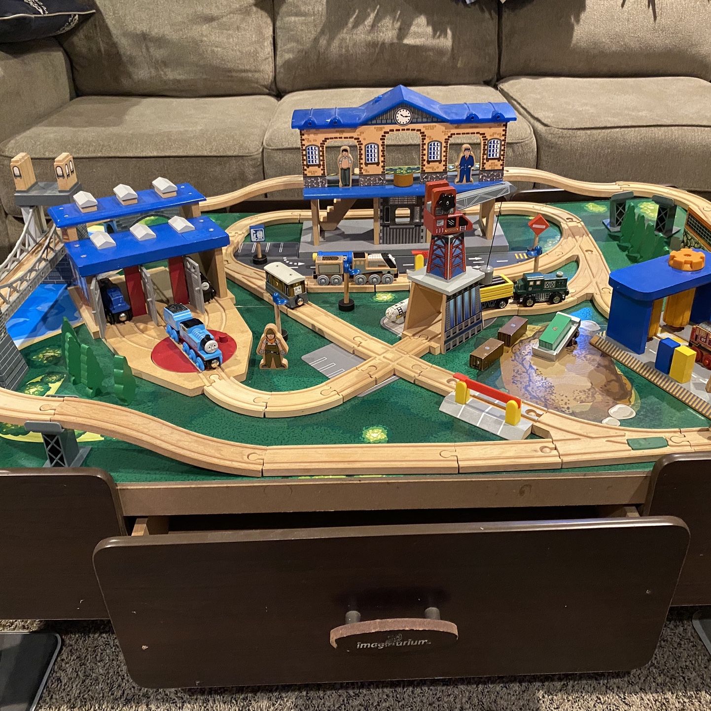 Children s Wooden Train Table Imaginarium for Sale in Blasdell NY