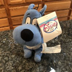 Vintage Collectible Disney Mini Bean Bag Pork Chop  (Doug)  ”.  Size 9 inches . Brand New with Tags 