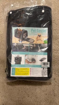 New pet carrier