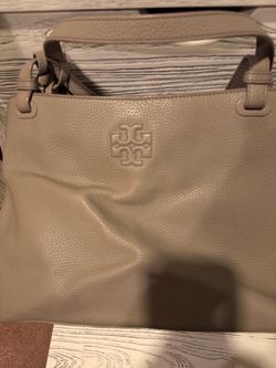 Tory Burch Pebbled Leather Tote Bag