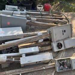 Temporary Electric Poles