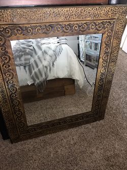 Mirror wrote iron