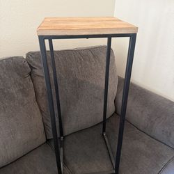 Wood Plant Stand / Small Table