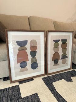 BOHO ART PIECES SET OF 2