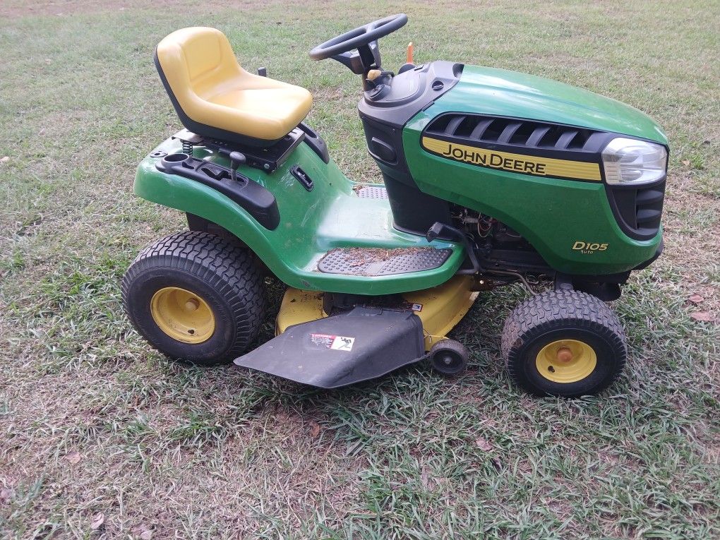 John Deere Gasoline Riding Lawn Mower