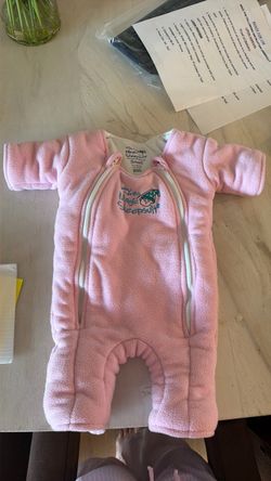 Baby Merlin's Magic Sleepsuit Pink Small