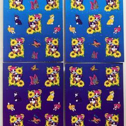 Rare Lisa Frank Sticker Sheet S686
