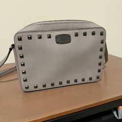 Michael Kors Gray Crossbody 