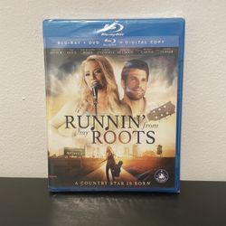 Runnin From My Blu-Ray + DVD NEW SEALED Nashville Country Music Movie 2018