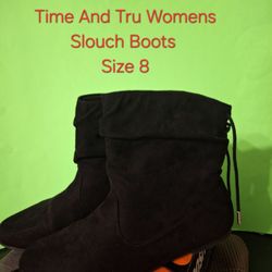 Time And Tru Women's Slouch Boots Size 8-$30.00