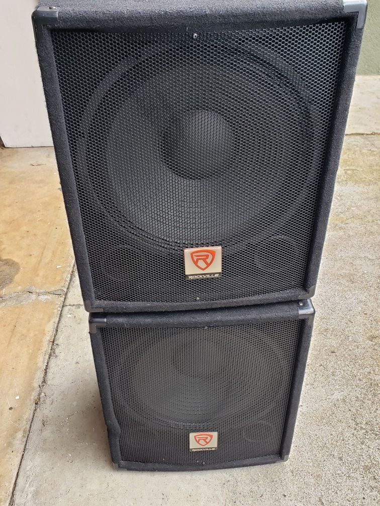 Rockville subwoofer 15 for Sale in Stockton, CA OfferUp