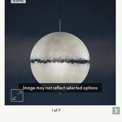 Very Large Round  Chandelier !