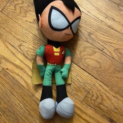 Teen Titans Go Robin Plush Doll 11" Toy Factory Stuffed Toy Cartoon Network