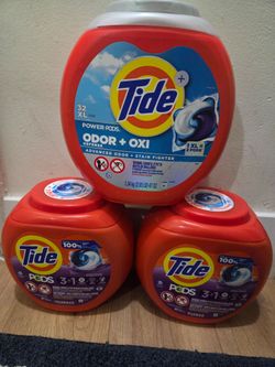 Tide detergent pods