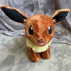 Eevee Pokemon Build-A-Bear 16” Plush Stuffed Animal