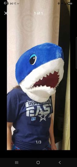 Shark head costume